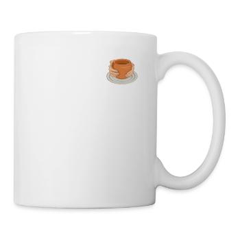 Pottery Logo Emblem Hobby Pottery Pro Wheel Lover - Mug - white - Right