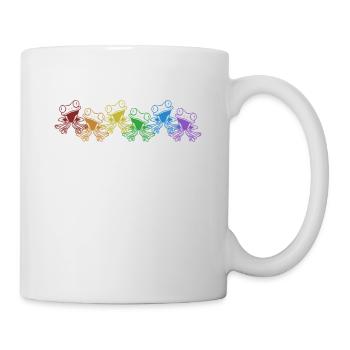 LGBT Arc-en-ciel Costa Rica Pet Red Eyed Tree Frog - Mug blanc - blanc - Droite