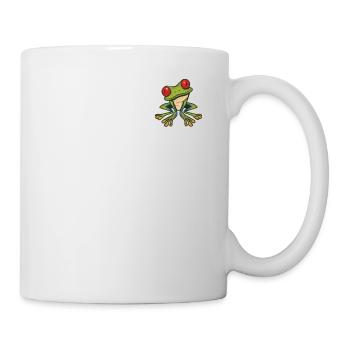 Logo Emblem Pet Costa Rica Lover Red Eyed Tree - Mug - white - Right
