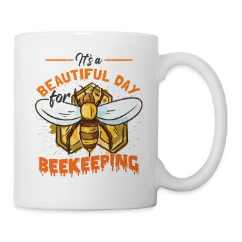 Apiculture - Mug blanc - blanc - Droite