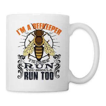 Je suis apiculteur - Mug blanc - blanc - Droite