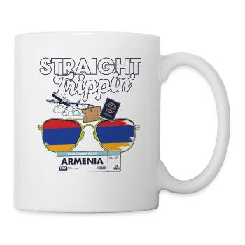 Straight Trippin' Armenia Vacation Tour Voyage - Mug blanc - blanc - Droite