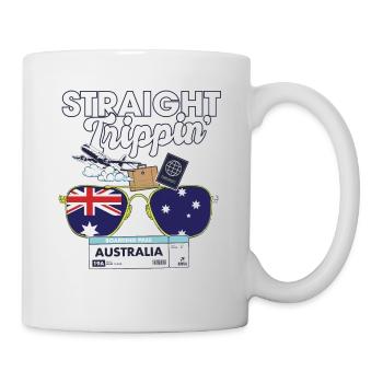 Straight Trippin' Australia Vacation Tour Travel - Mug - white - Right