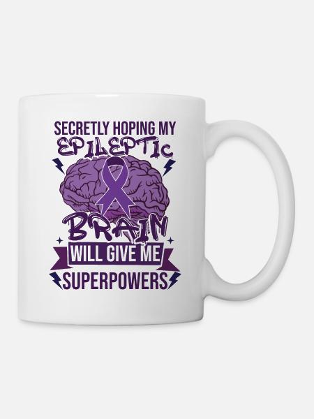 Monat des Epilepsie-Bewusstseins - Tasse - Weiß