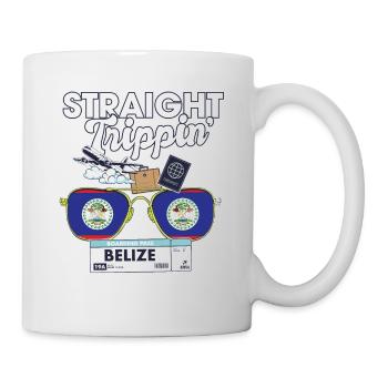 Straight Trippin' Belize Vacation Tour Voyage - Mug blanc - blanc - Droite