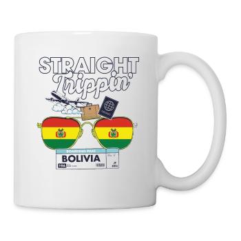 Straight Trippin' Bolivia Vacation Tour Travel - Tasse - Weiß - Rechts