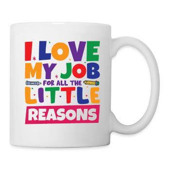 Daycare Preschool Teacher Kindergarten - Mug - white - Right