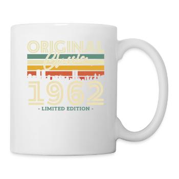 Cadeau vintage 1962 millésime 61/62 ans - Mug blanc - blanc - Droite