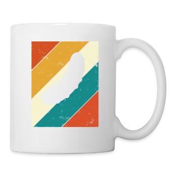 Gurke Gewürzgurke Kukumer Retro Saure Gurke - Tasse - Weiß - Rechts