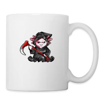 Axolotl Faucheuse - Mug blanc - blanc - Droite