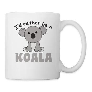 I'd rather be a koala - cute koala - Mug - white - Right