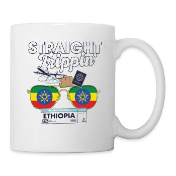 Straight Trippin' Ethiopia Vacation Tour Travel - Mug blanc - blanc - Droite