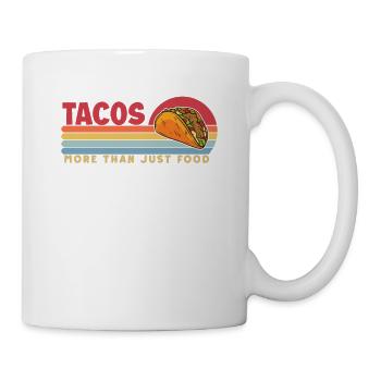 Taco plus que Food Assaisonnement Hard Shell Al - Mug blanc - blanc - Droite