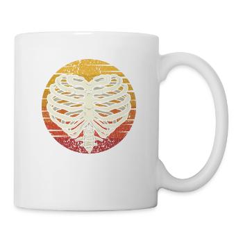 Retro X-Ray Technician Radiographer Technologist - Mug - white - Right