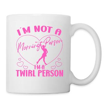 Baton Twirling Just A Baton Twirl Girl Baton Cadeaux - Mug blanc - blanc - Droite