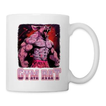 Gym Council Bodybuilding Weight Training Fun Fitness - Mug - white - Right