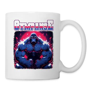 Gympanse Bodybuilding Weight Training Fitness Memes - Mug - white - Right