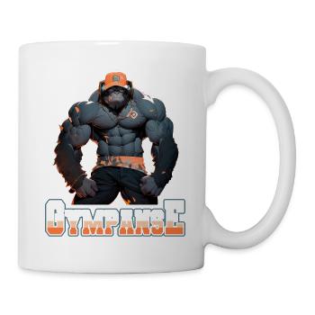 Gympanse Bodybuilding Weight Training Fitness Memes - Mug - white - Right