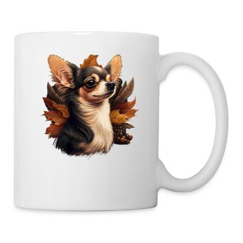 Chihuahua | Jour de l'Action de grâce Fermier - Mug blanc - blanc - Droite
