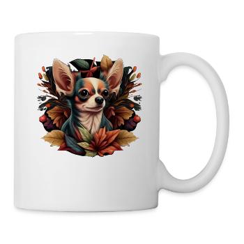 Chihuahua | Jour de l'Action de grâce Fermier - Mug blanc - blanc - Droite