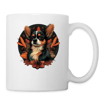 Chihuahua | Jour de l'Action de grâce Fermier - Mug blanc - blanc - Droite