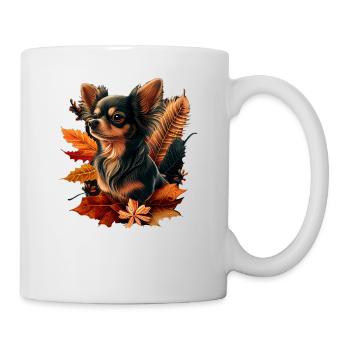 Chihuahua | Jour de l'Action de grâce Fermier - Mug blanc - blanc - Droite