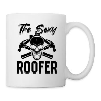 The Sexy Roofer - Roofing Contractor Sexy Roofer - Mug - white - Right