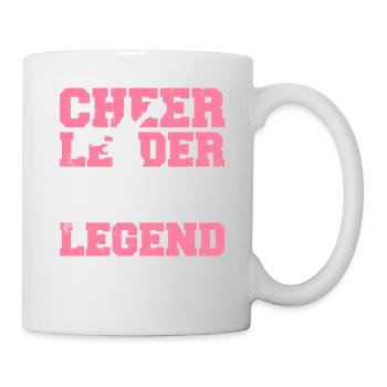 Cheerleader I'm Becoming A Legend - Mug - white - Right