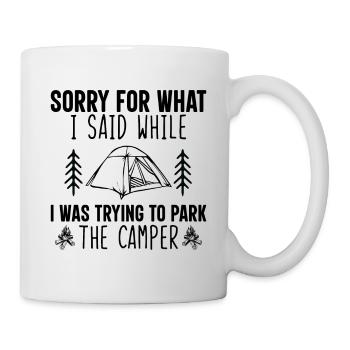 Cool Camping Saying Idée cadeau - Mug blanc - blanc - Droite