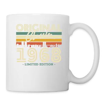 Vintage 1968 Birthday Gift - Mug - white - Right