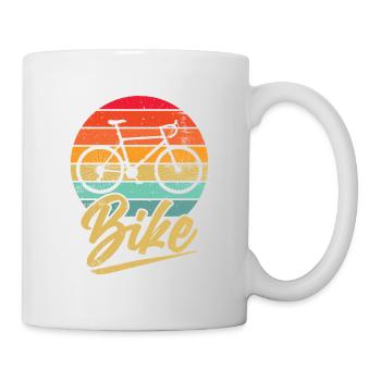 Bicycle Retro Mountain Bike MTB - Mug - white - Right