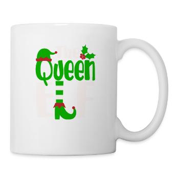 The Queen Elf Matching Family Group Christmas - Mug - white - Right
