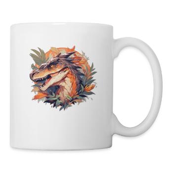 Dinosaurier Trex Dinos Dinosaurus Dino Baby - Tasse - Weiß - Rechts