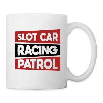 Slot Car Racing Patrol Racing Cadeau - Mug blanc - blanc - Droite