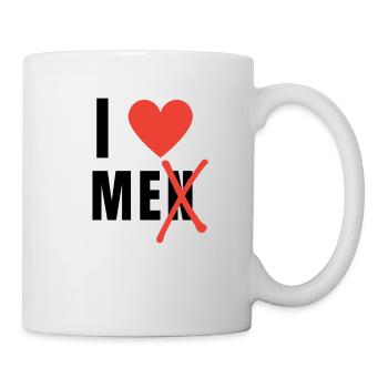 I Love Men Me Geschenk Für Trendsetter - Tasse - Weiß - Rechts