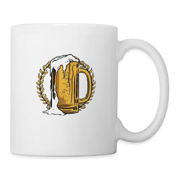 Équipe officielle de consommation d’alcool 3 - Mug blanc - blanc - Droite
