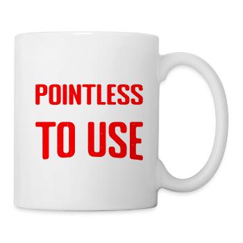 Putting My Pointless Knowledge To Use 2 - Tasse - Weiß - Rechts