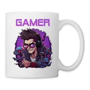 Gamer - Tasse - Weiß - Rechts
