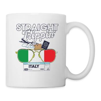 Straight Trippin' Italy Vacation Tour Travel Trip - Mug - white - Right