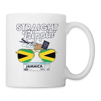 Straight Trippin' Jamaica Vacation Tour Travel - Mug - white - Right