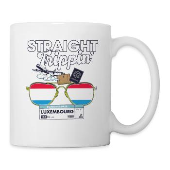 Straight Trippin' Luxembourg Vacation Tour Travel - Mug blanc - blanc - Droite