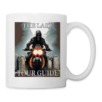 MOTORCYCLE DEATH THE LAST TOUR GUIDE - Mug - white - Right