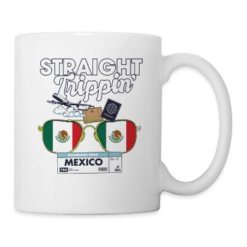 Straight Trippin' Mexico Vacation Tour Travel - Mug - white - Right