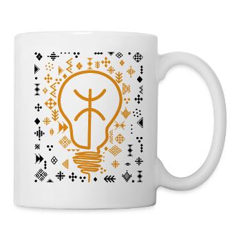 THE LIGHT OF MY AMAZIGH CULTURE - Mug - white - Right