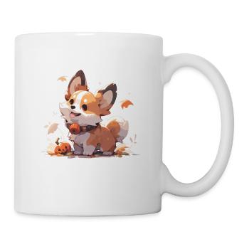 Corgi Corgi Chien Corgi Halloween Corgis Pet - Mug blanc - blanc - Droite