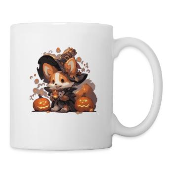 Corgi Corgi Chien Corgi Halloween Corgis Pet - Mug blanc - blanc - Droite