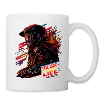 Le 1320 Life 10 - Mug blanc - blanc - Droite