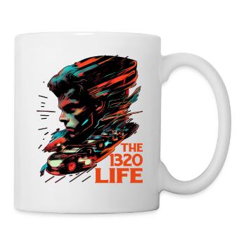 La vie 1320 9 - Mug blanc - blanc - Droite