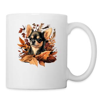 Chihuahua | Jour de l'Action de grâce Fermier - Mug blanc - blanc - Droite