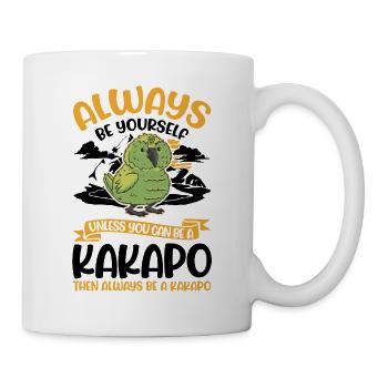 Always be yourself Kakapo - Mug - white - Right